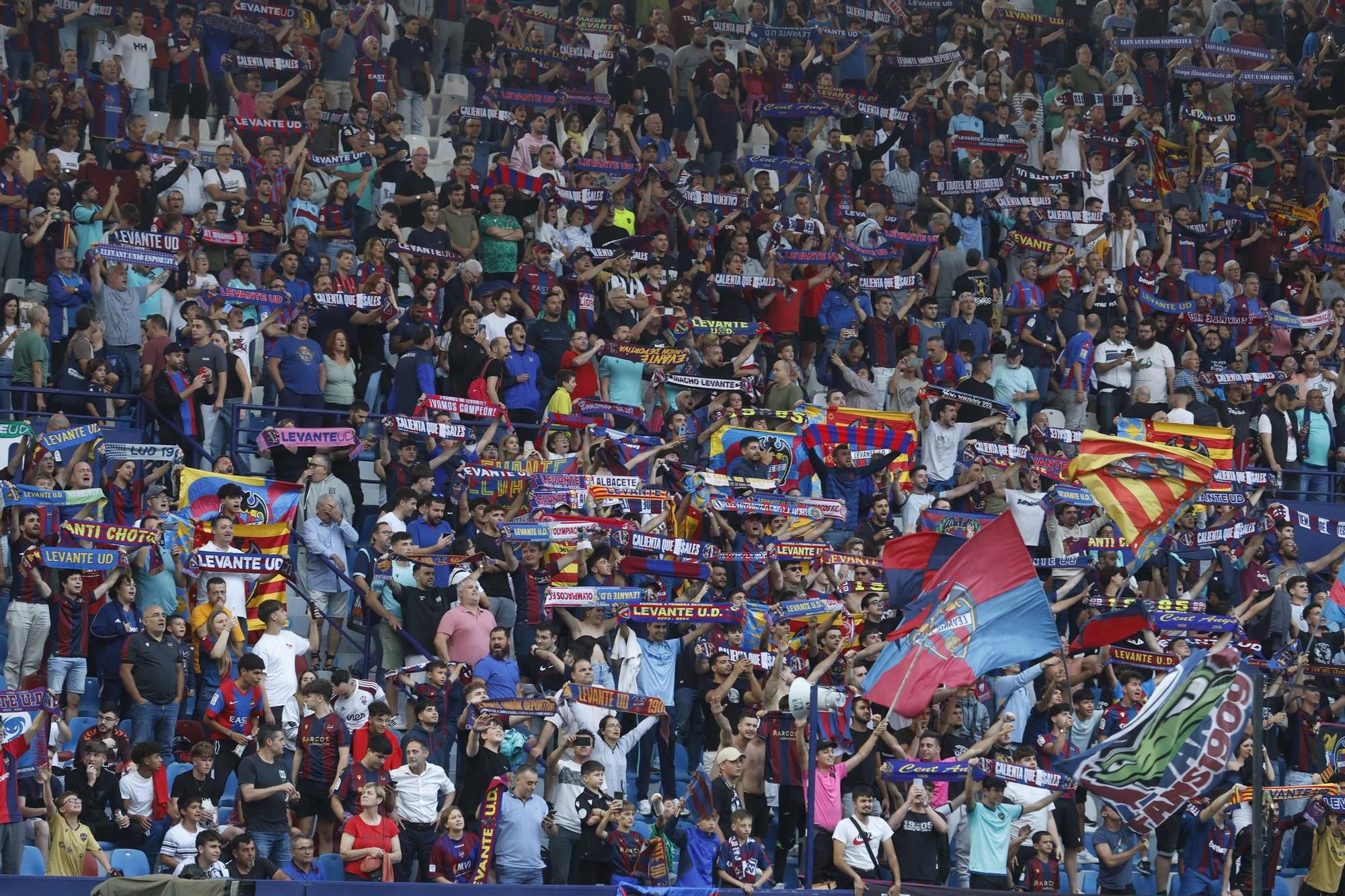 Las mejores fotos del Levante - Albacete