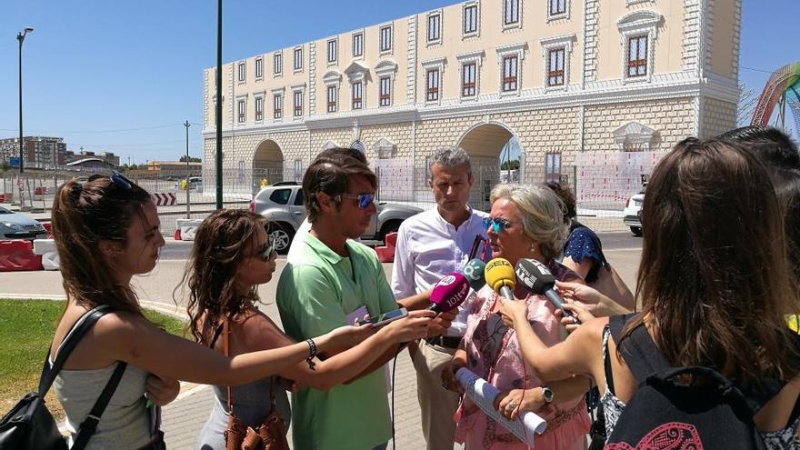 La portada del Real será el Palacio de la Aduana.