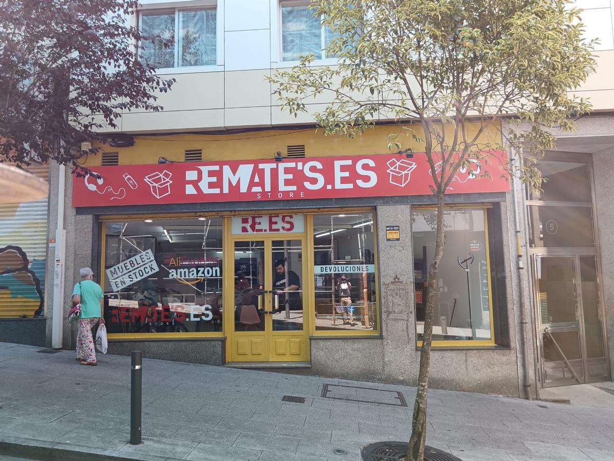 Imagen del exterior de la tienda