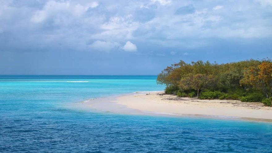 Zona costera en las Islas de la Lealtad.