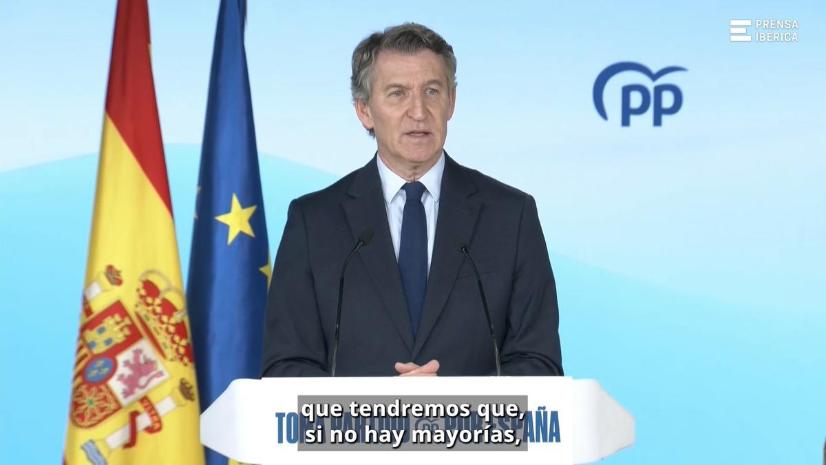 El Rei, Feijóo i Sánchez