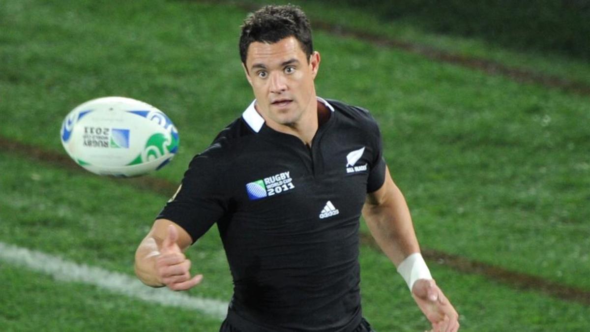 Dan Carter, en acción durante un partido