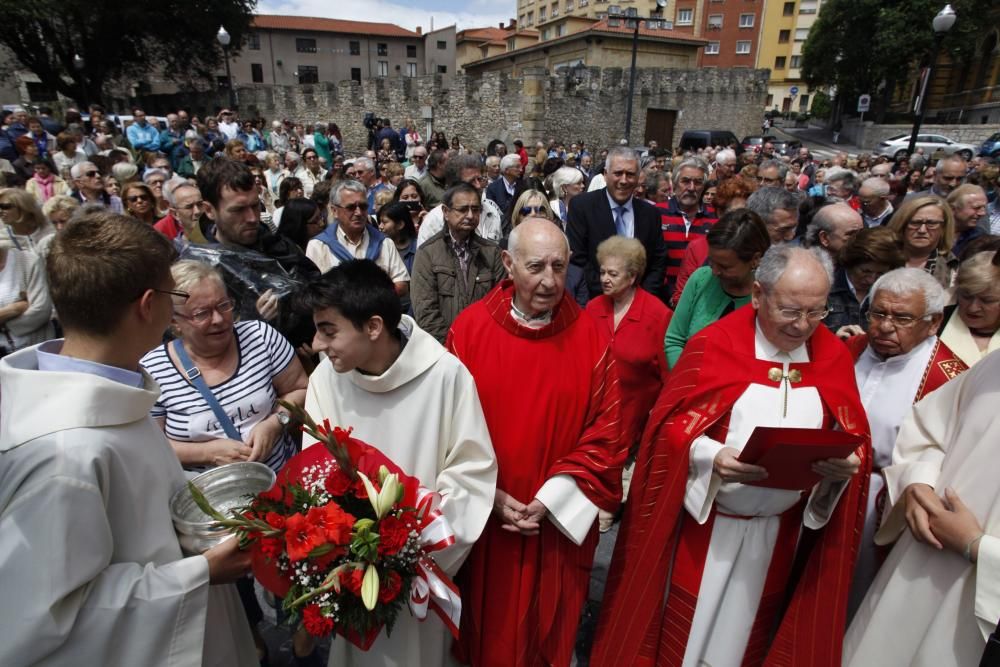 Celebración de la festividad de San Pedro en Gijón