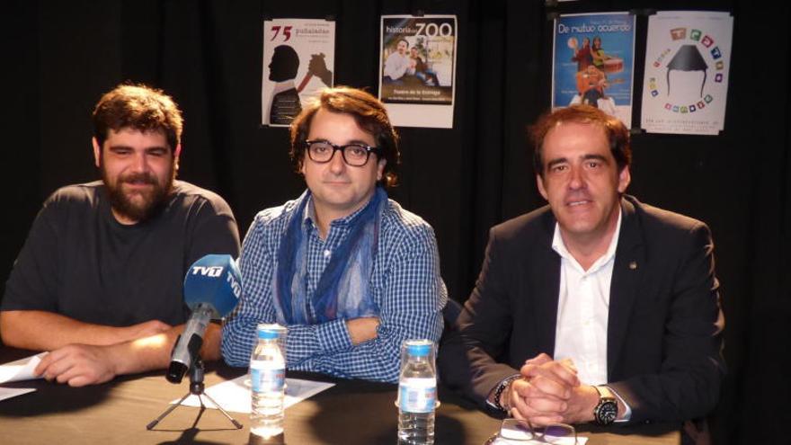 Imagen de la presentación este jueves de la progración del nuevo espacio teatral