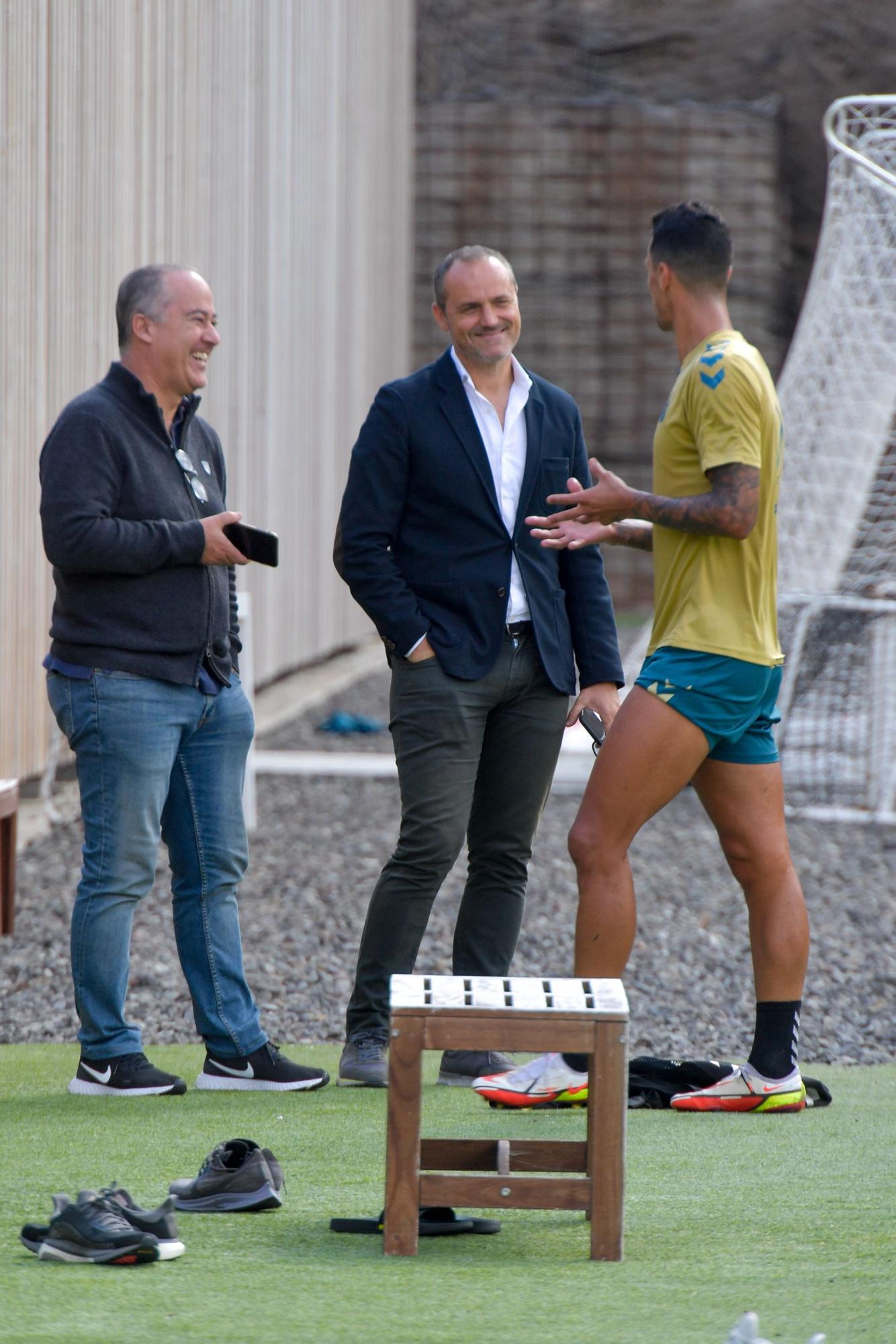 La UD retoma el trabajo en la Ciudad Deportiva tras la derrota ante el Real Zaragoza.