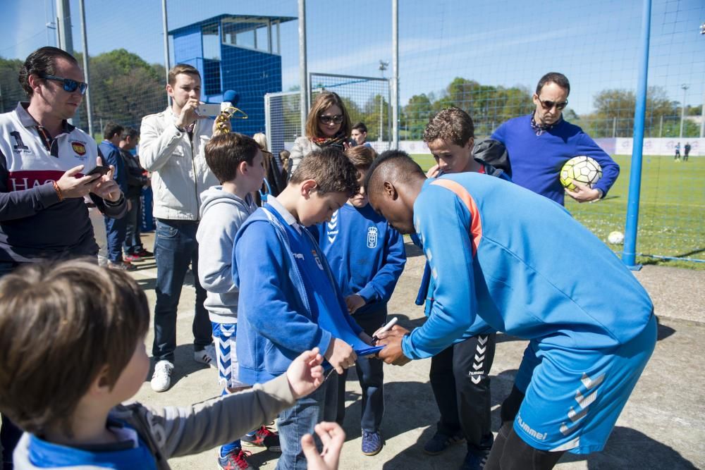 Entrenamiento del Real Oviedo