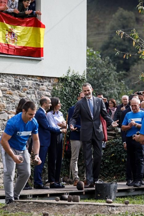 Premios Princesa de Asturias 2018: Los Reyes visitan Moal, "Pueblo Ejemplar" 2018