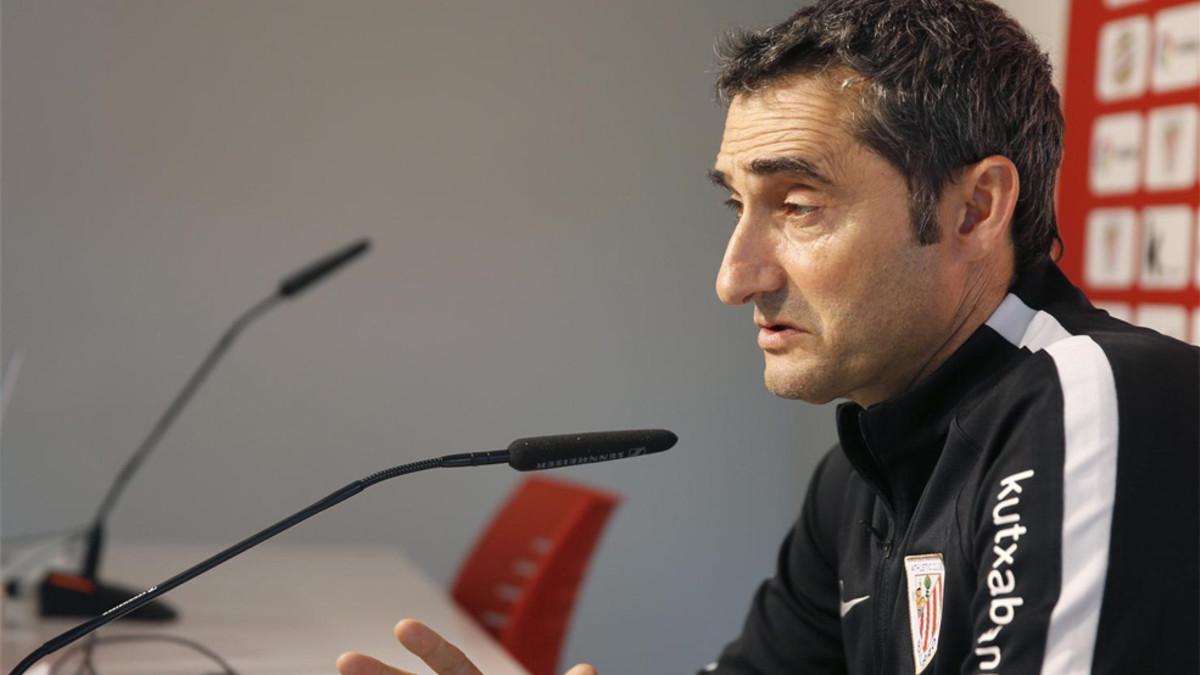 Valverde, en rueda de prensa