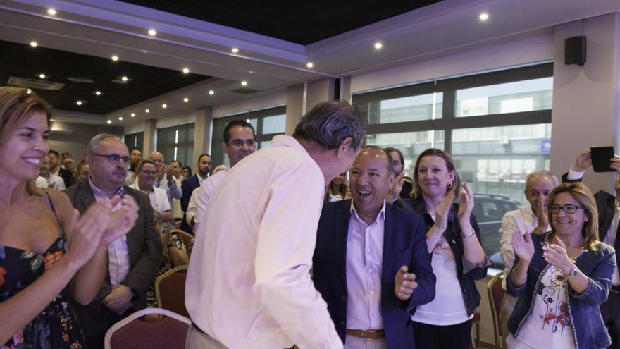 Congreso del PP en Benavente con los principales responsables provinciales del partido.