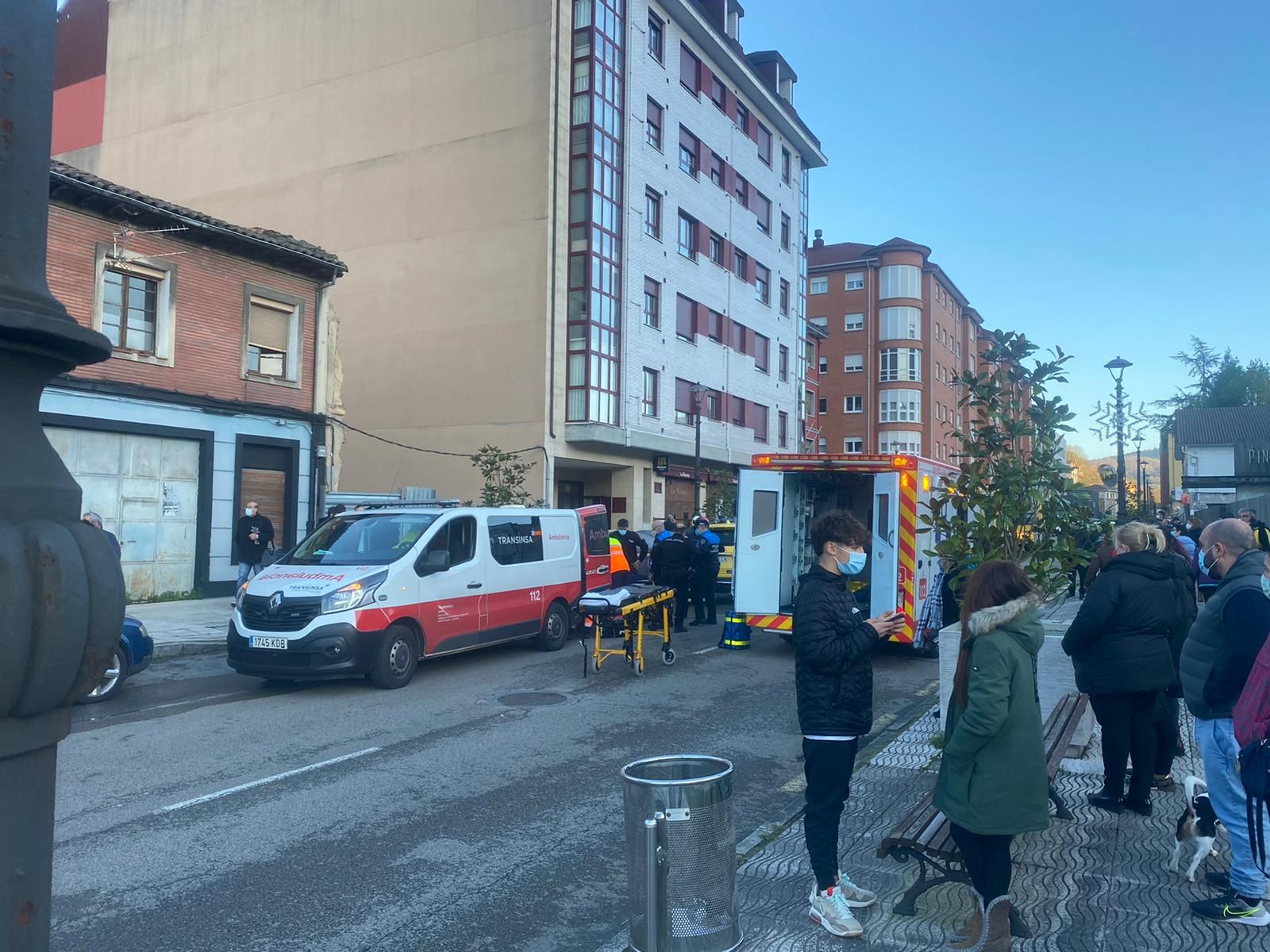 Muere una mujer en el segundo incendio en cinco días en su vivienda de Langreo