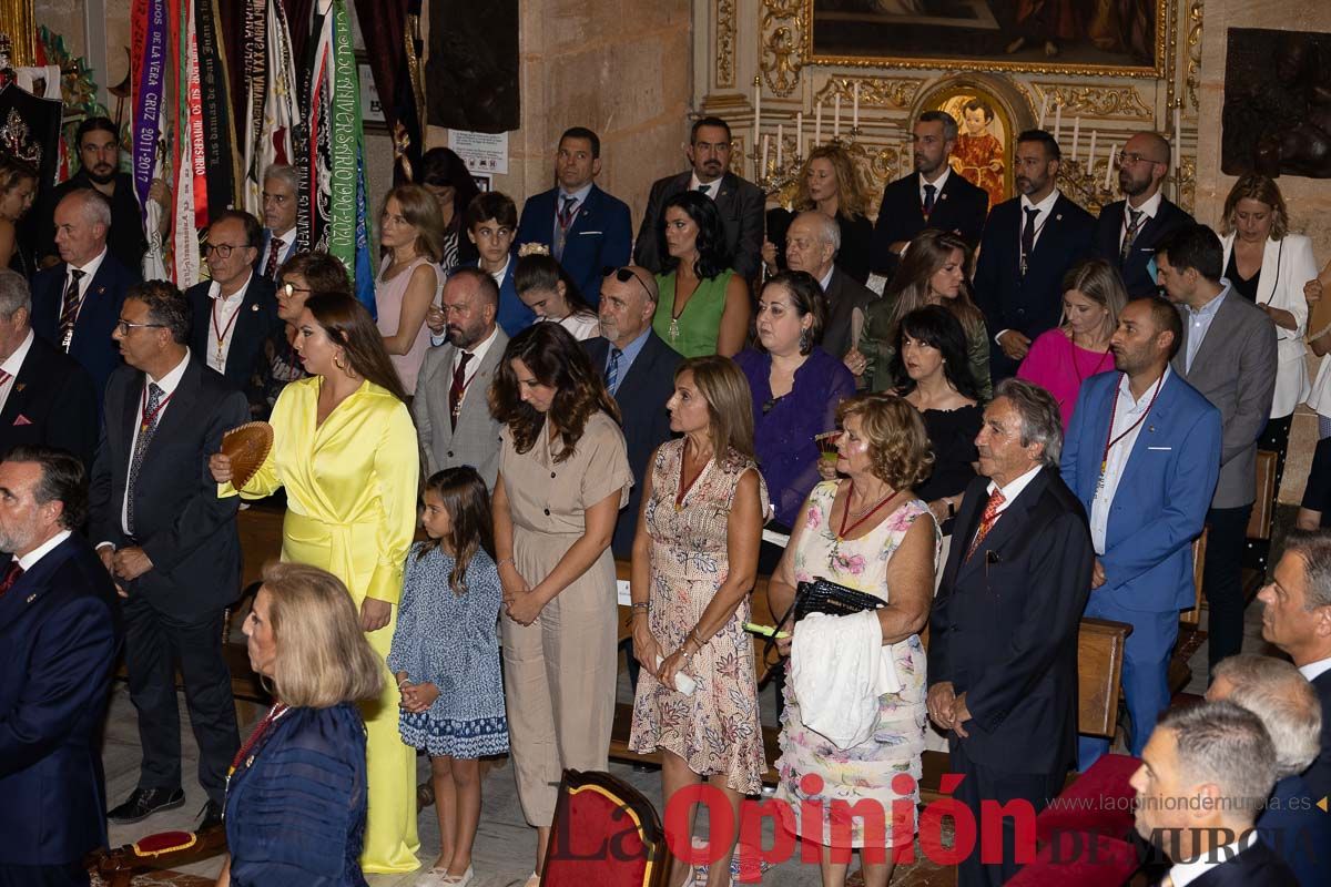 Procesión de exaltación de la Vera Cruz en Caravaca