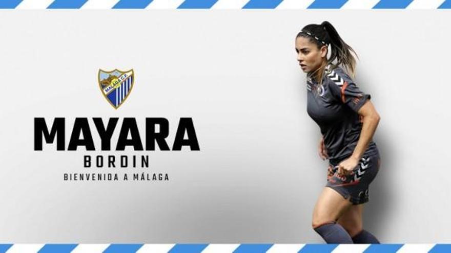 Mayara Bordín cierra la plantilla del Málaga Femenino