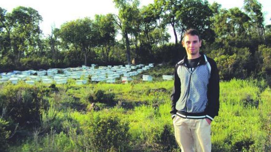 Héctor Díaz, durante su estancia en Chefchaounne, en Marruercos, para realizar las prácticas del máster.