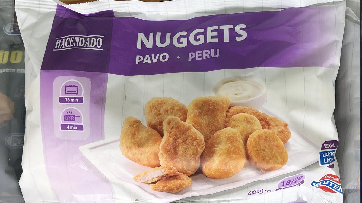 Mercadona vende 5.000 bolsas al día de nuggets de pavo sin gluten y sin lactosa