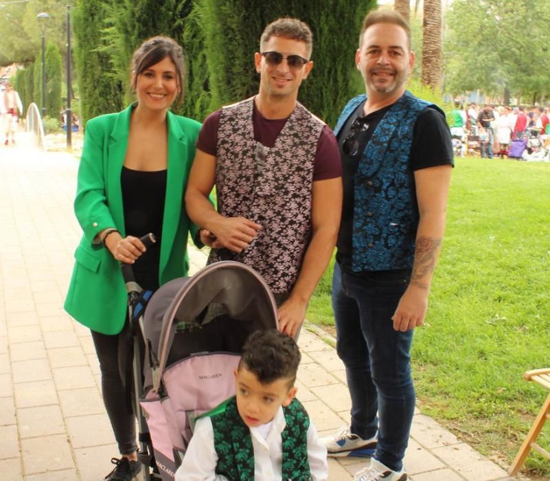 Ambiente en el Jardín de la Seda durante el Bando de la Huerta