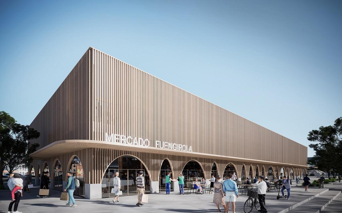 Así será el nuevo Mercacentro de Fuengirola.