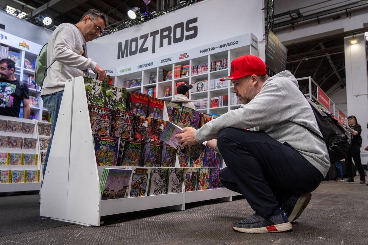 Ambiente salón del cómic de Barcelona