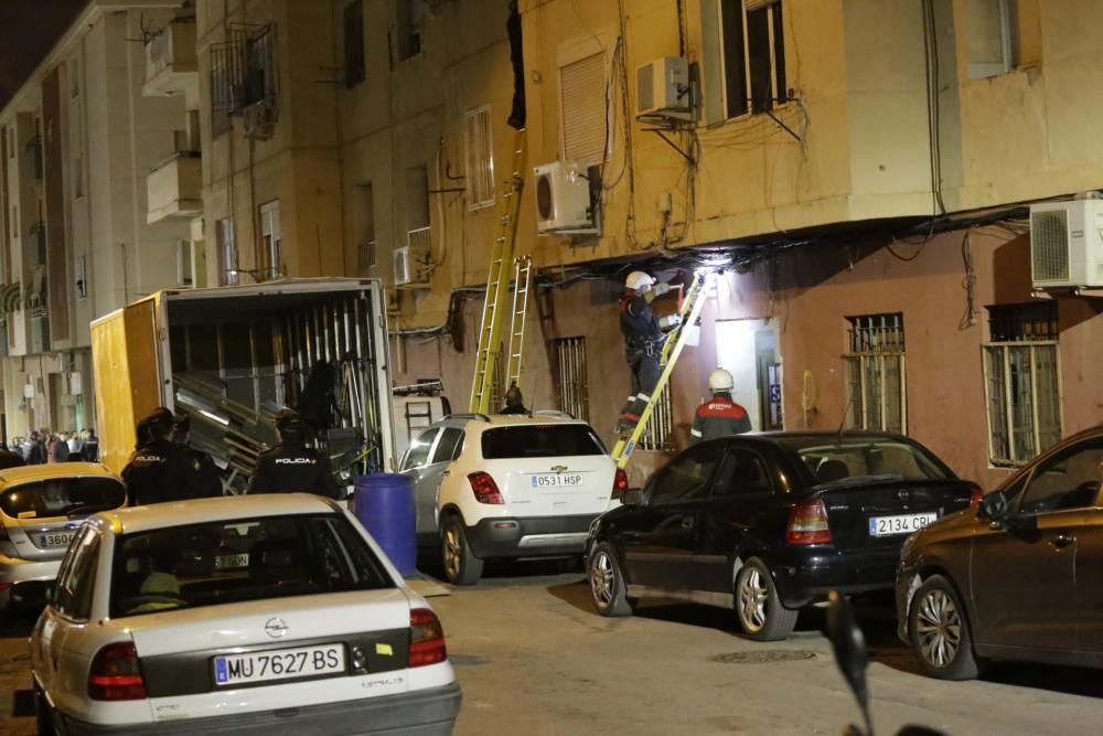 La Policía interviene en un secuestro en el barrio del Espíritu Santo