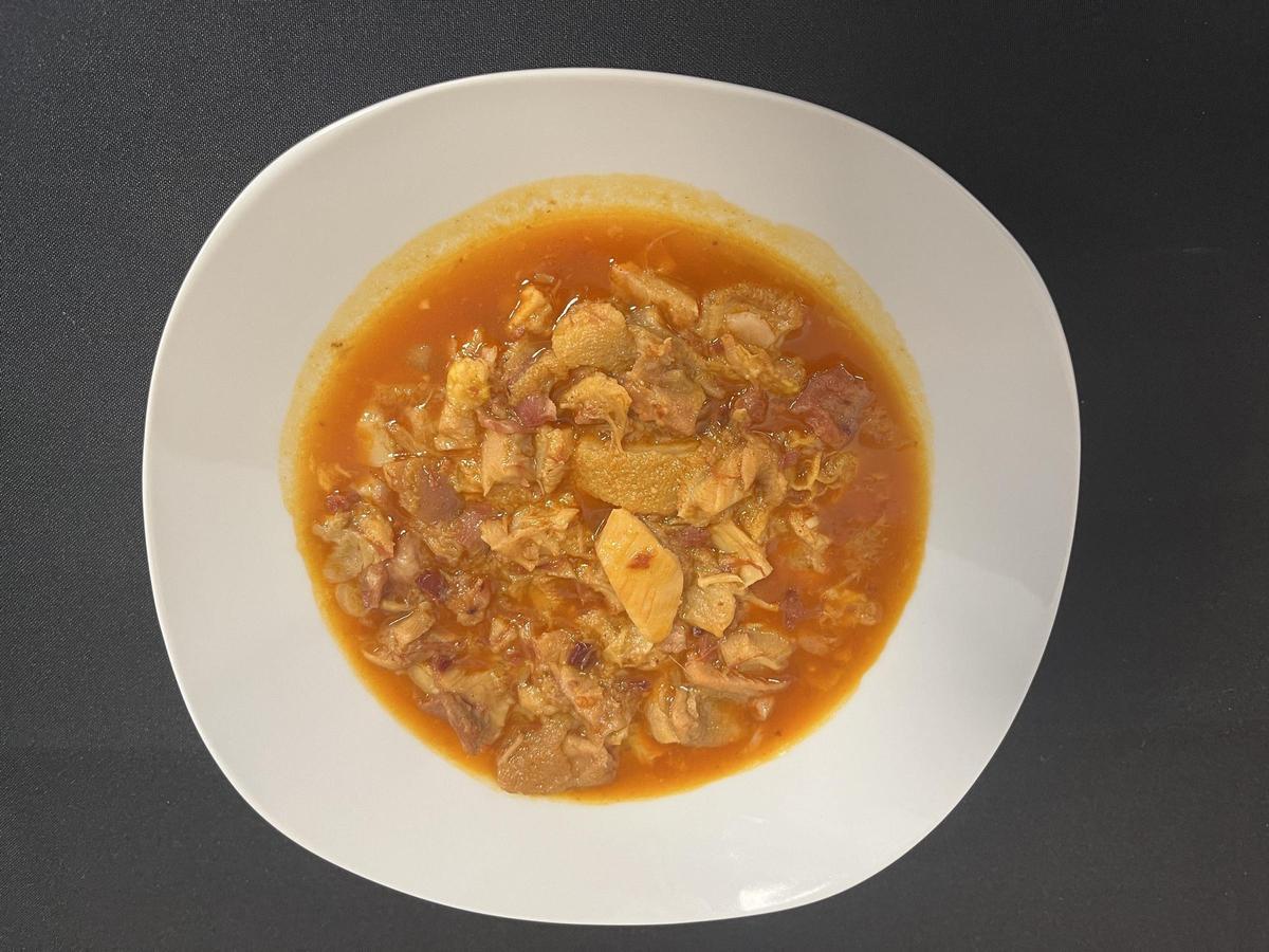 Plato de callos.