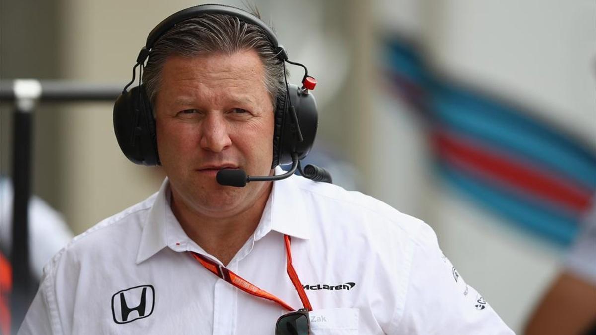 Zak Brown, director ejecutivo de McLaren