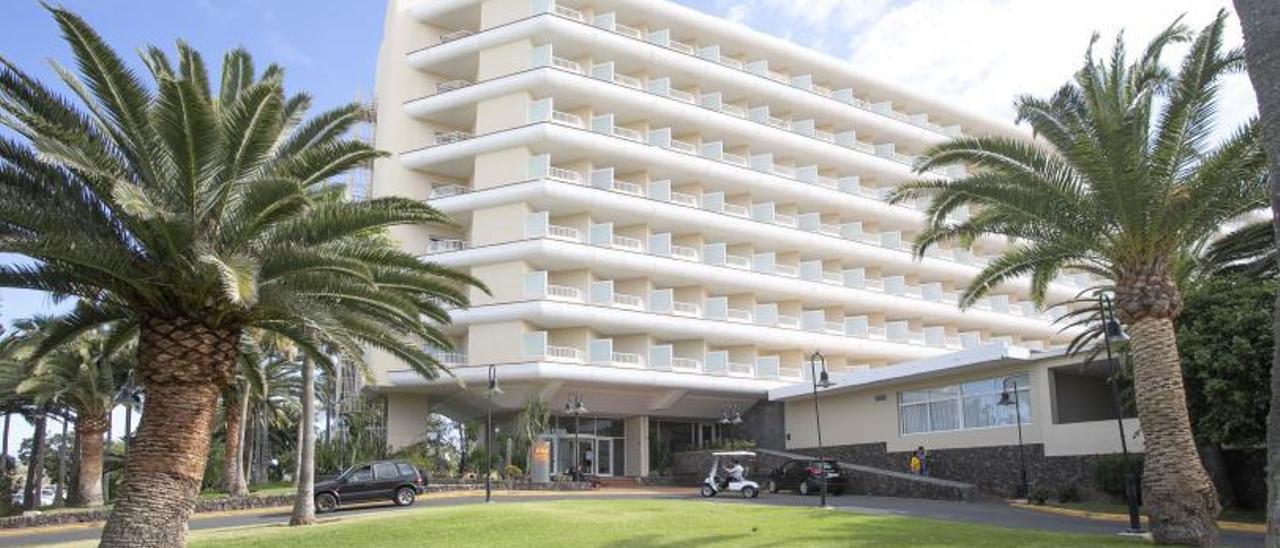 Imagen del hotel Oliva Beach, en la localidad turística de Corralejo.