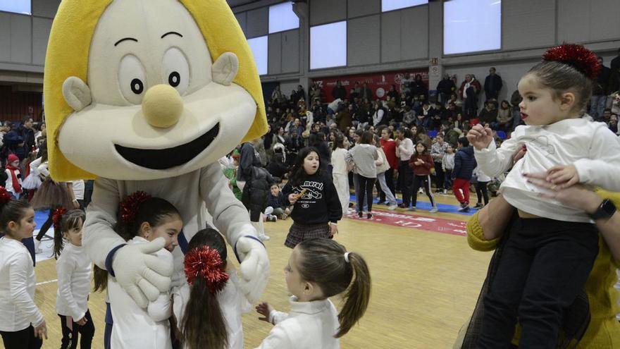 Imagen de la celebración del año pasado en el pabellón anexo al Coto Ferreiro. |  Bernabé/Javier Lalín