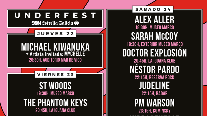 Festival Underfest - Michael Kiwanuka + Artista invitada