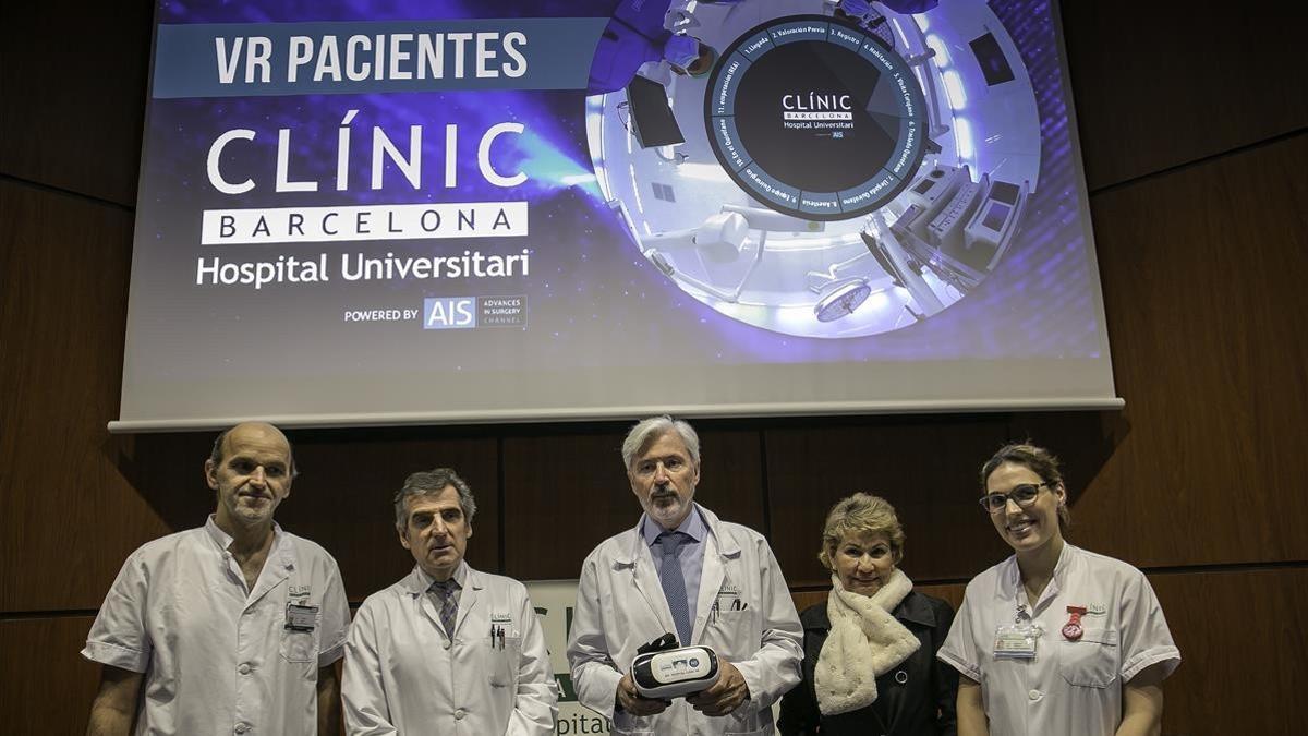 Hospital Clínic muestra en 3D a las personas