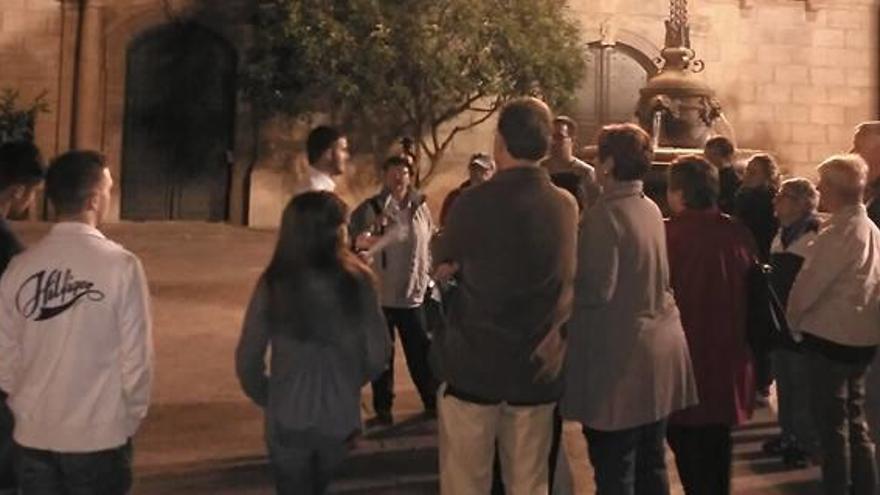 Una de les rutes teatralitzades nocturnes que es realitzaven a Solsona