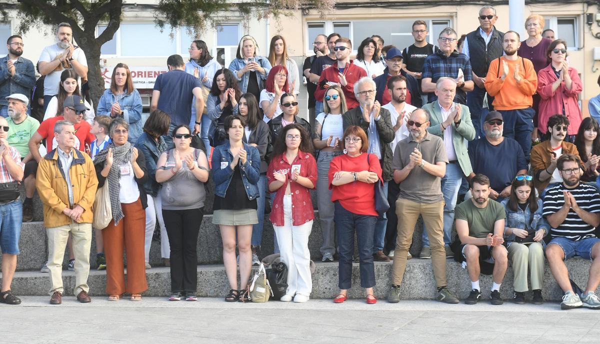 Homenaje a Samuel Luiz en A Coruña por el tercer aniversario de su muerte