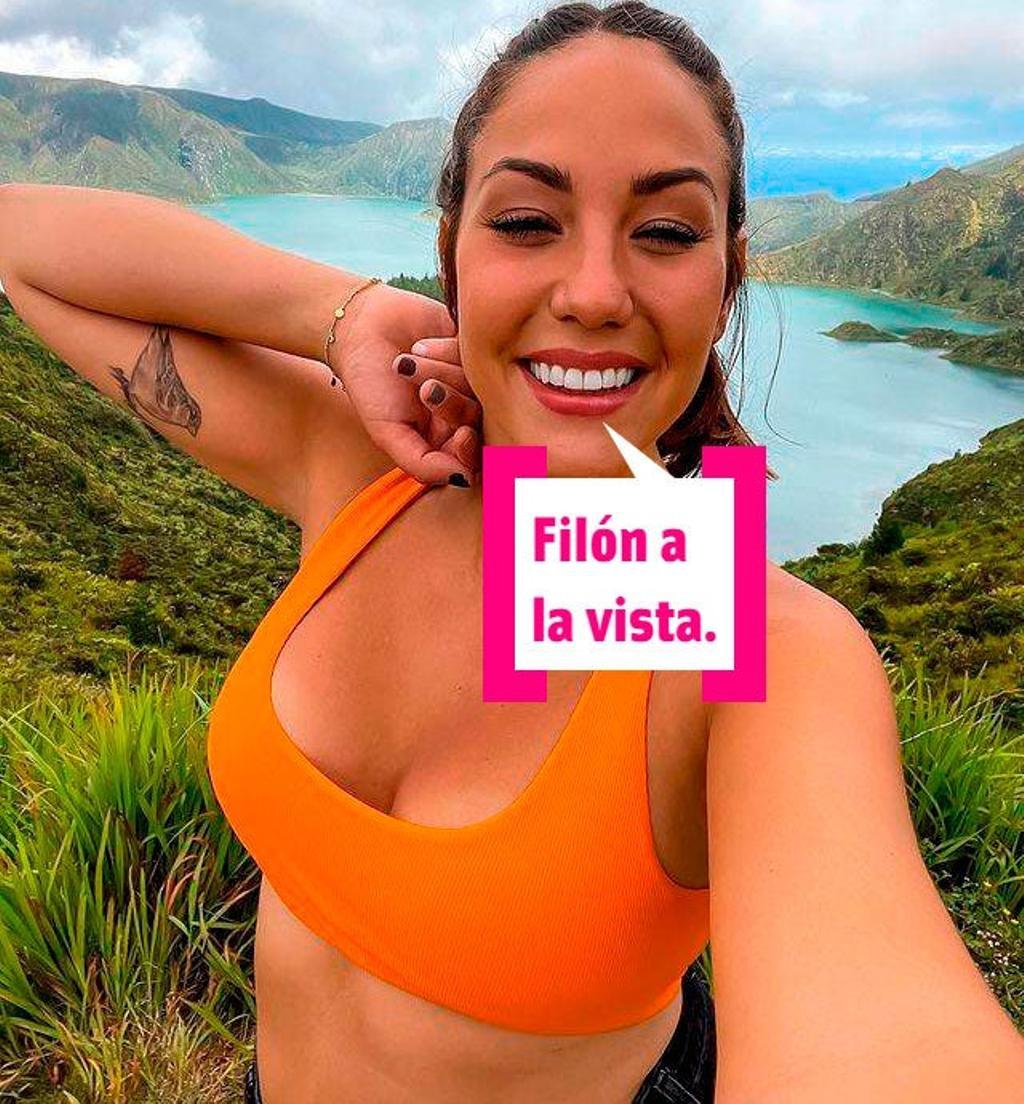 Patricia Steisy de vacaciones en las islas Azores