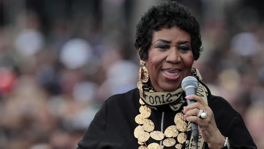 La reina del soul, Aretha Franklin.