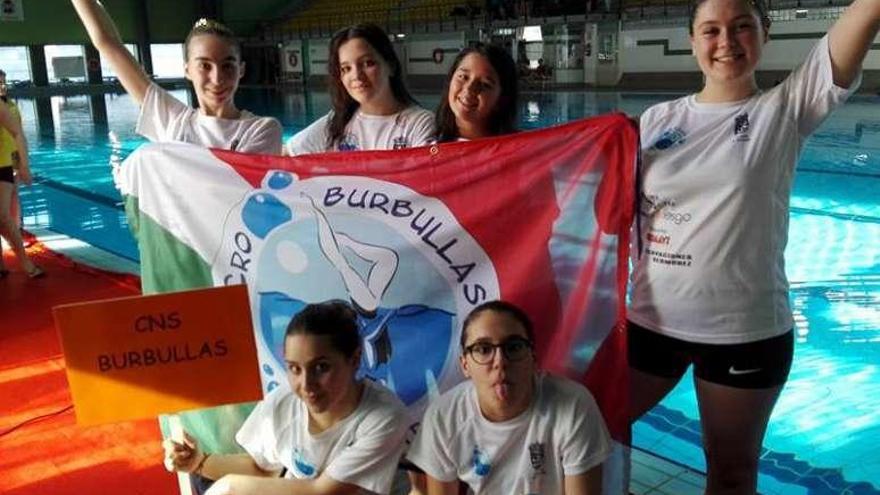 Sincro Burbullas cierra la temporada con dos nuevas medallas