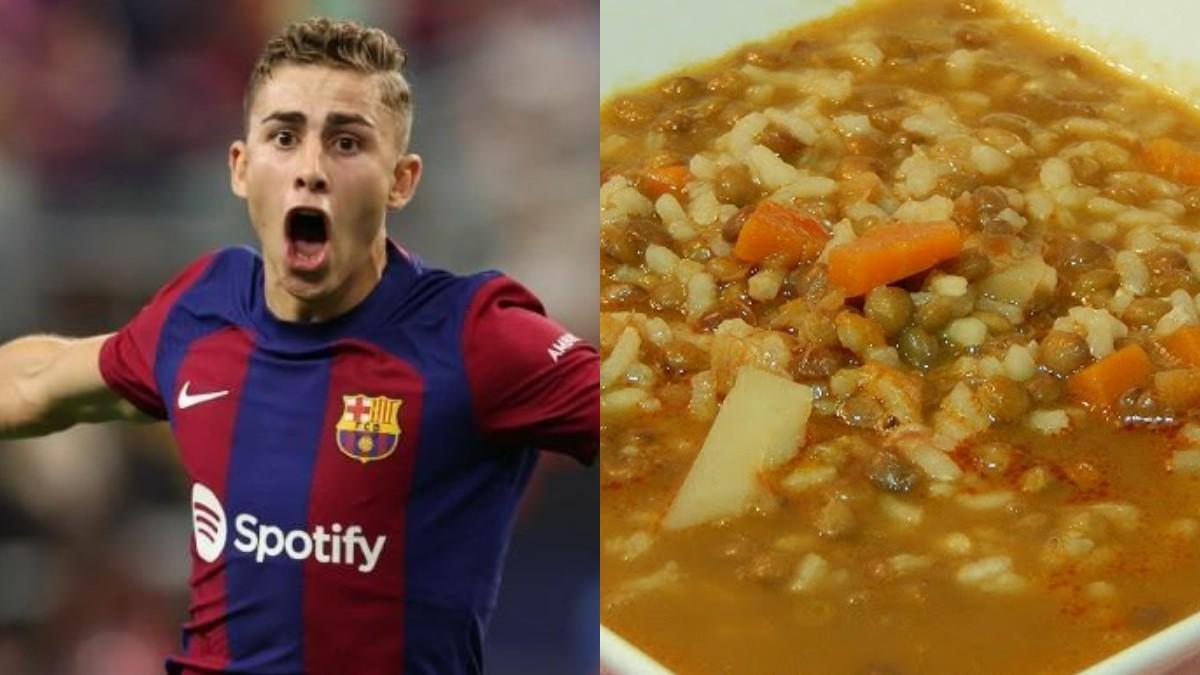 Un ejemplo del plato favorito de Fermín López