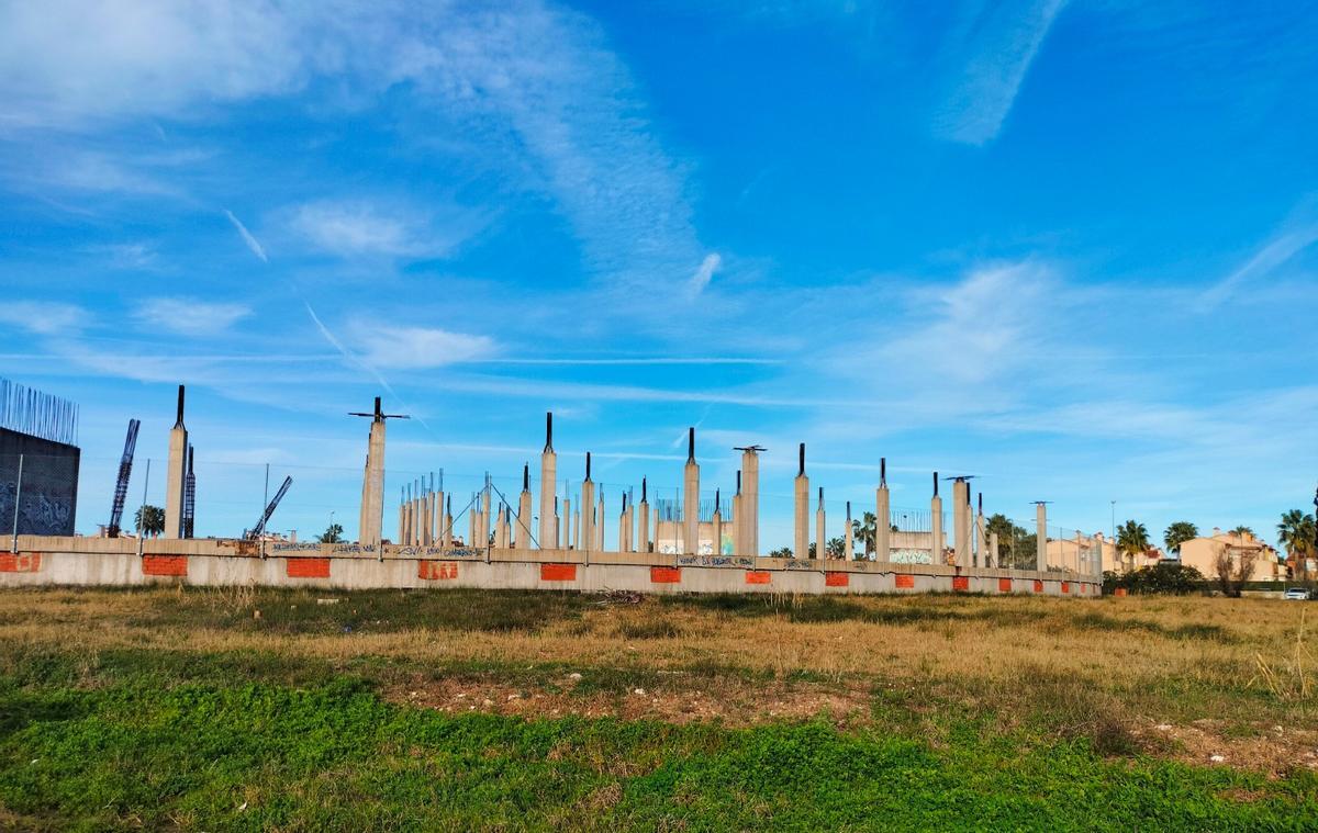 Estructura de hormigón.