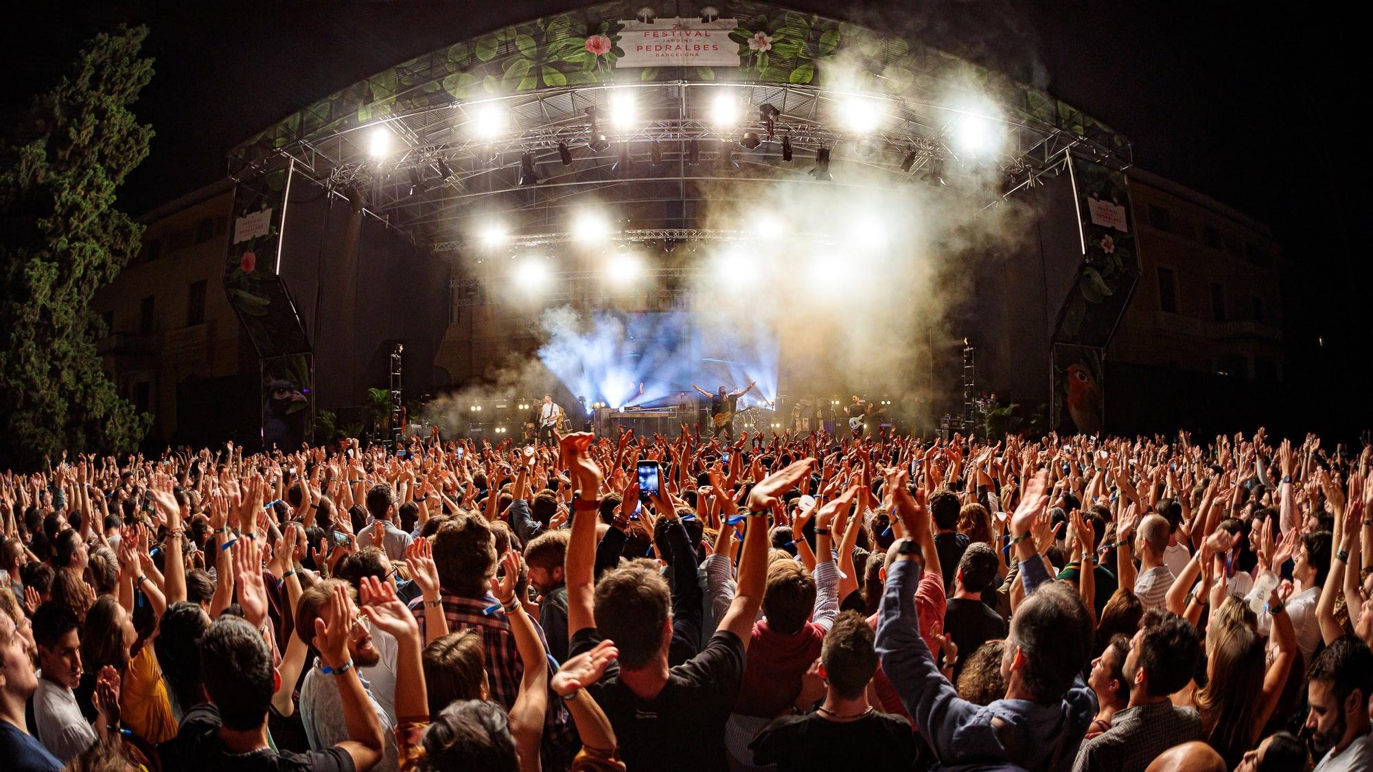 Festival Jardins de Pedralbes, durante su edición de 2019.