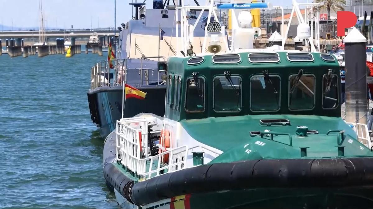 Mueren dos agentes de la Guardia Civil tras una colisión durante la persecución de una narcolancha en Huelva