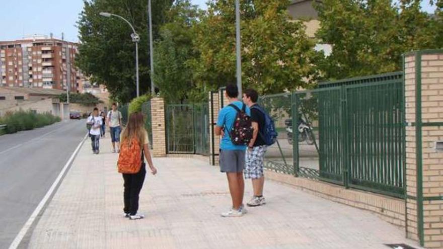 Los alumnos estudiarán los itinerarios al instituto Navarro Santafé.