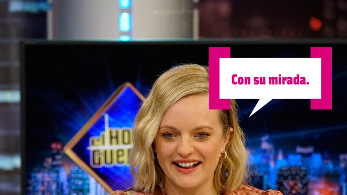 Elisabeth Moss en 'El Hormiguero'