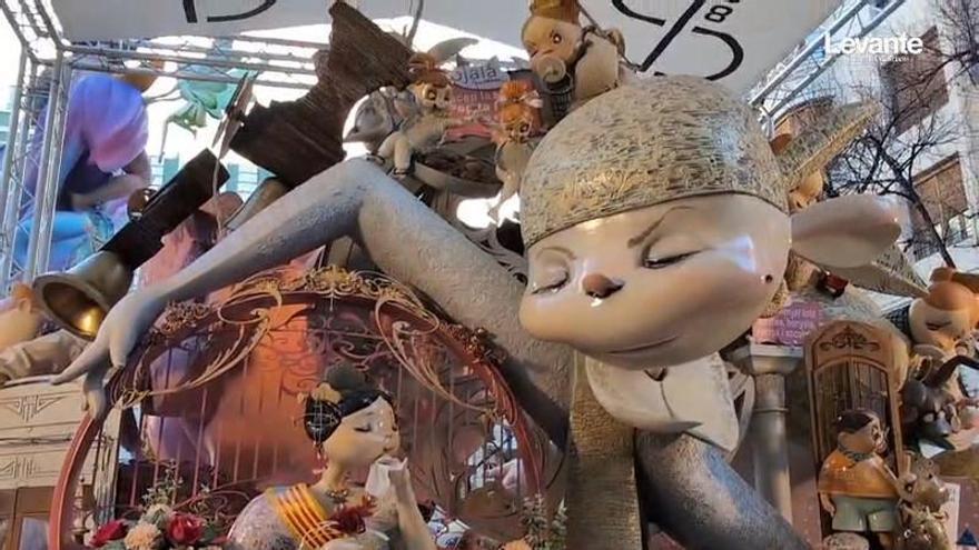 Fallas infantiles de Especial 2026: Así es la falla de Císcar-Burriana con la que busca el primer premio