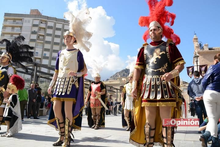 Procesión de los Estandartes y pregón de la Seman Santa de Cieza 2015