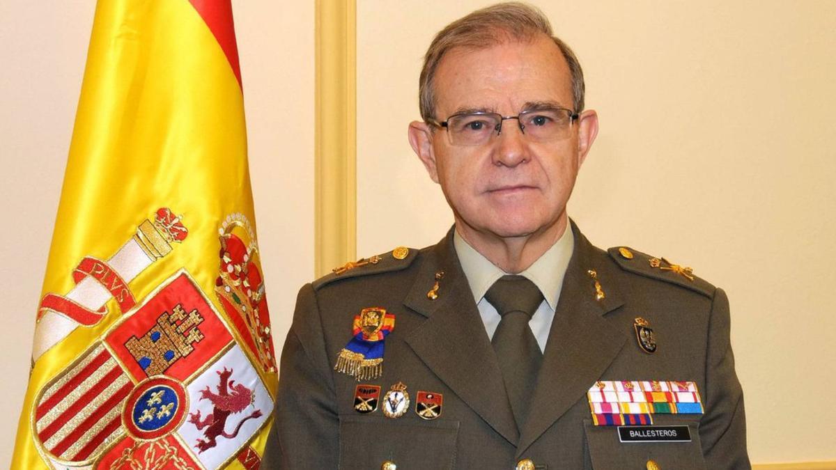 El general Miguel Ángel Ballesteros director general de Seguridad Nacional