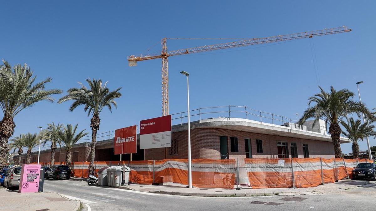 Obras del nuevo colegio Virgen de la Luz