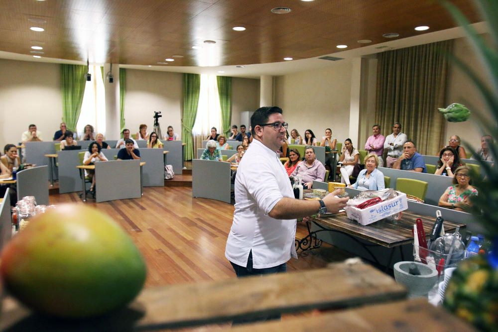 Dani García durante el curso de verano de la UMA.