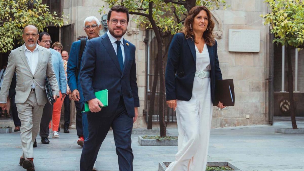 Aragonès exigeix a Sánchez una votació sobre la independència si vol el seu suport a la investidura