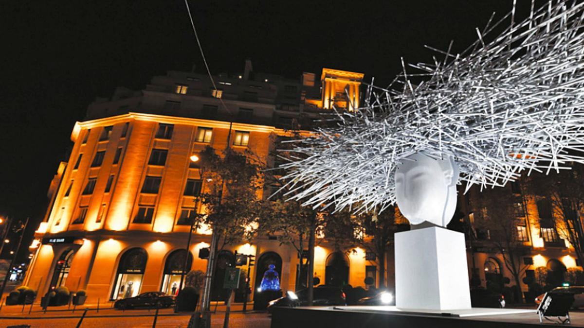 Idilio infinito entre Manolo Valdés y las calles de París