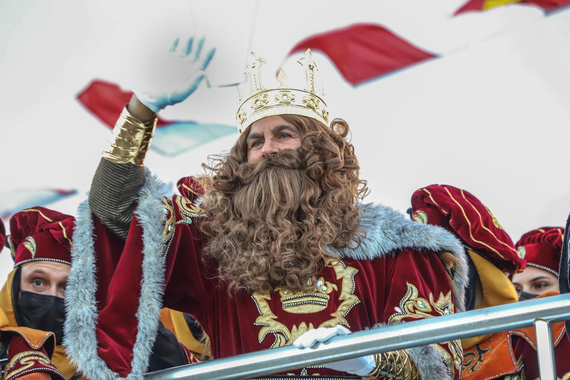 Los Reyes Magos desembarcan en Torrevieja