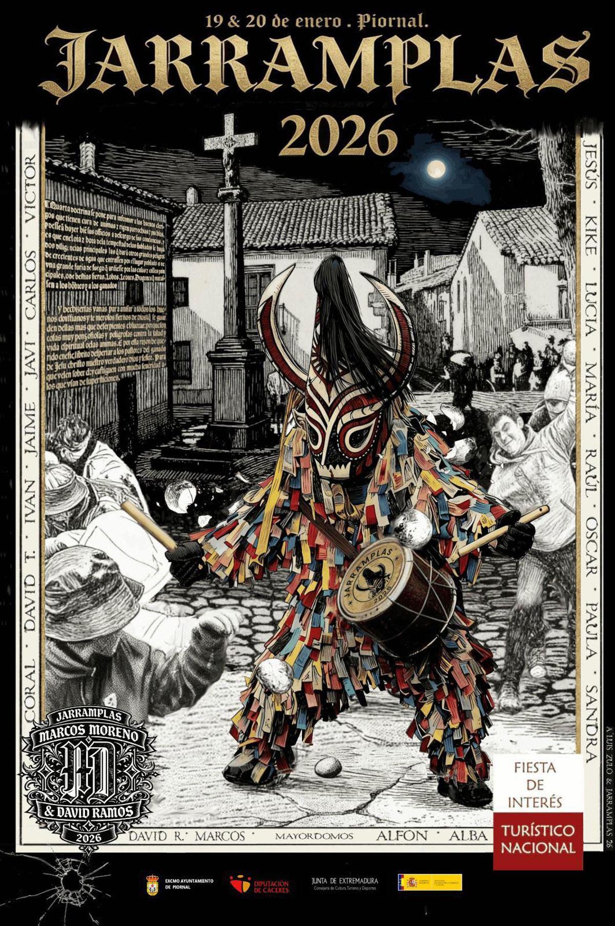 Cartel del Jarramplas 2026.