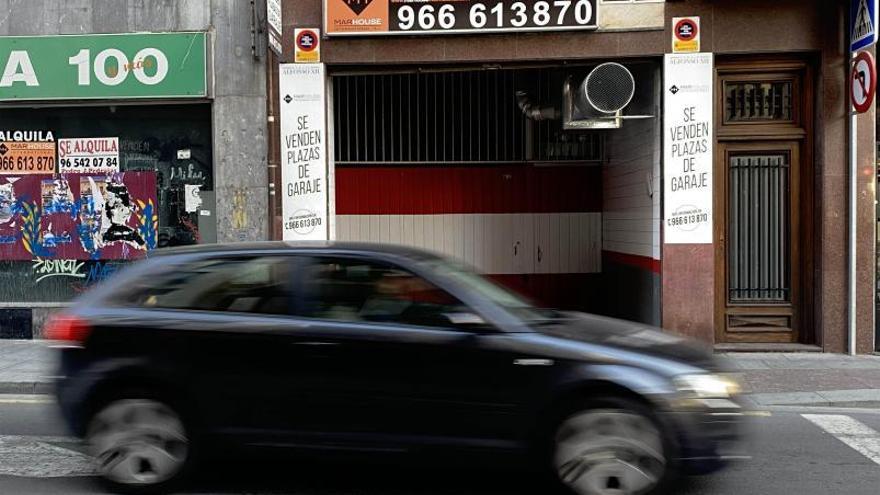 La compra de garajes se convierte en bien de lujo y  se dispara el alquiler en Elche