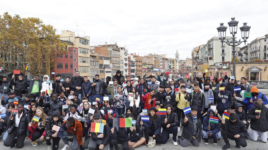 Girona dona la benvinguda a l’alumnat de secundària acabat d’arribar a la ciutat